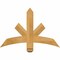Ekena Millwork Alberta Rough Sawn Timber Gable Bracket, Western Red Cedar, 36"W x 24"H x 2"D x 4"F, 16/12 Pitch GBW036X24X0204ALB00RWR - alternate 1